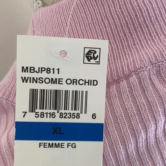 Cute Junior’s long sleeve top. NWT, color (winsome orchid). XL - Picture 6 of 8